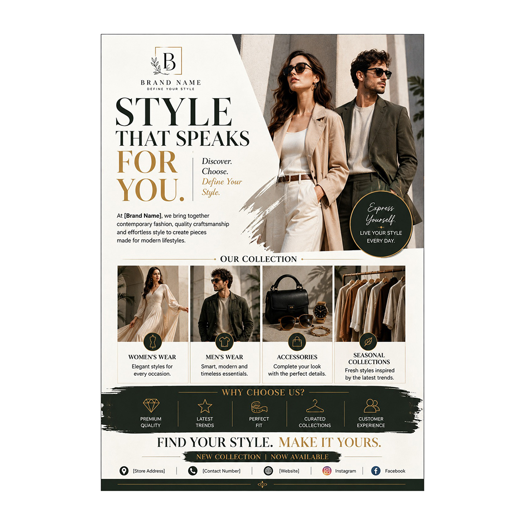 Tri-Fold Corporate Brochure Design
