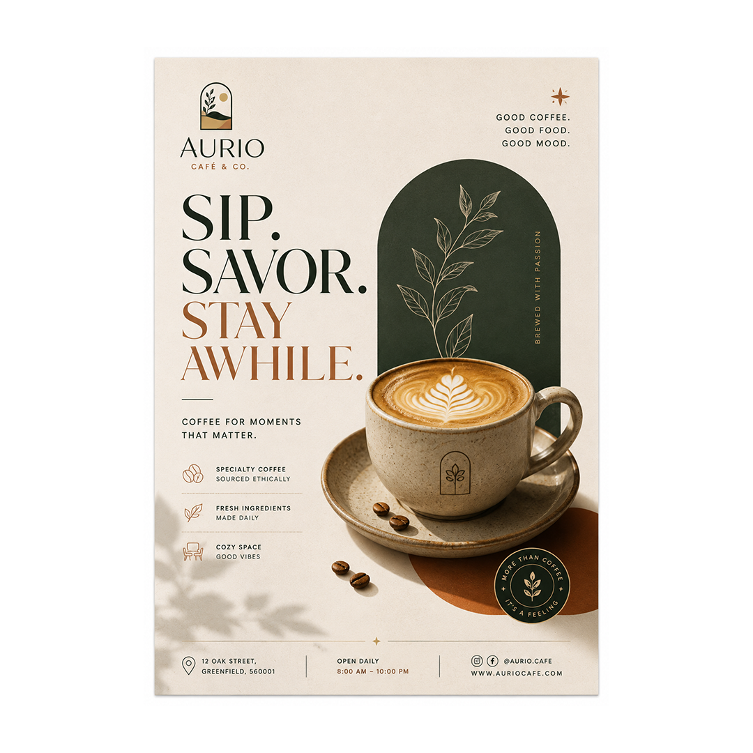 Commercial Event Campaign Poster